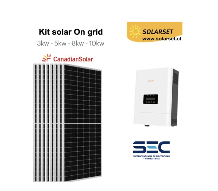 kit solar on grid Solarset